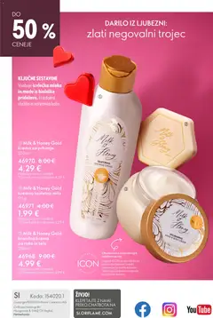 Oriflame katalog akcije – veljaven od 28.01.2026 | Stran: 164 | Izdelki: Krema, Krema za roke, Milo