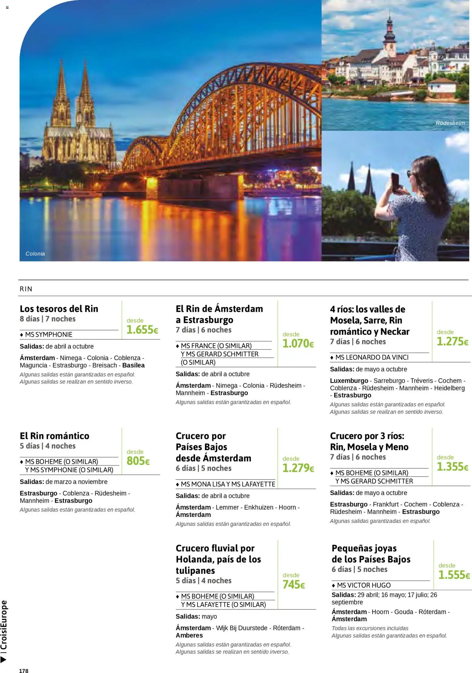 Viajes El Corte Inglés Cruceros marítimos │ válido desde el 01.01.2026 | Página: 179 | Productos: Colonia