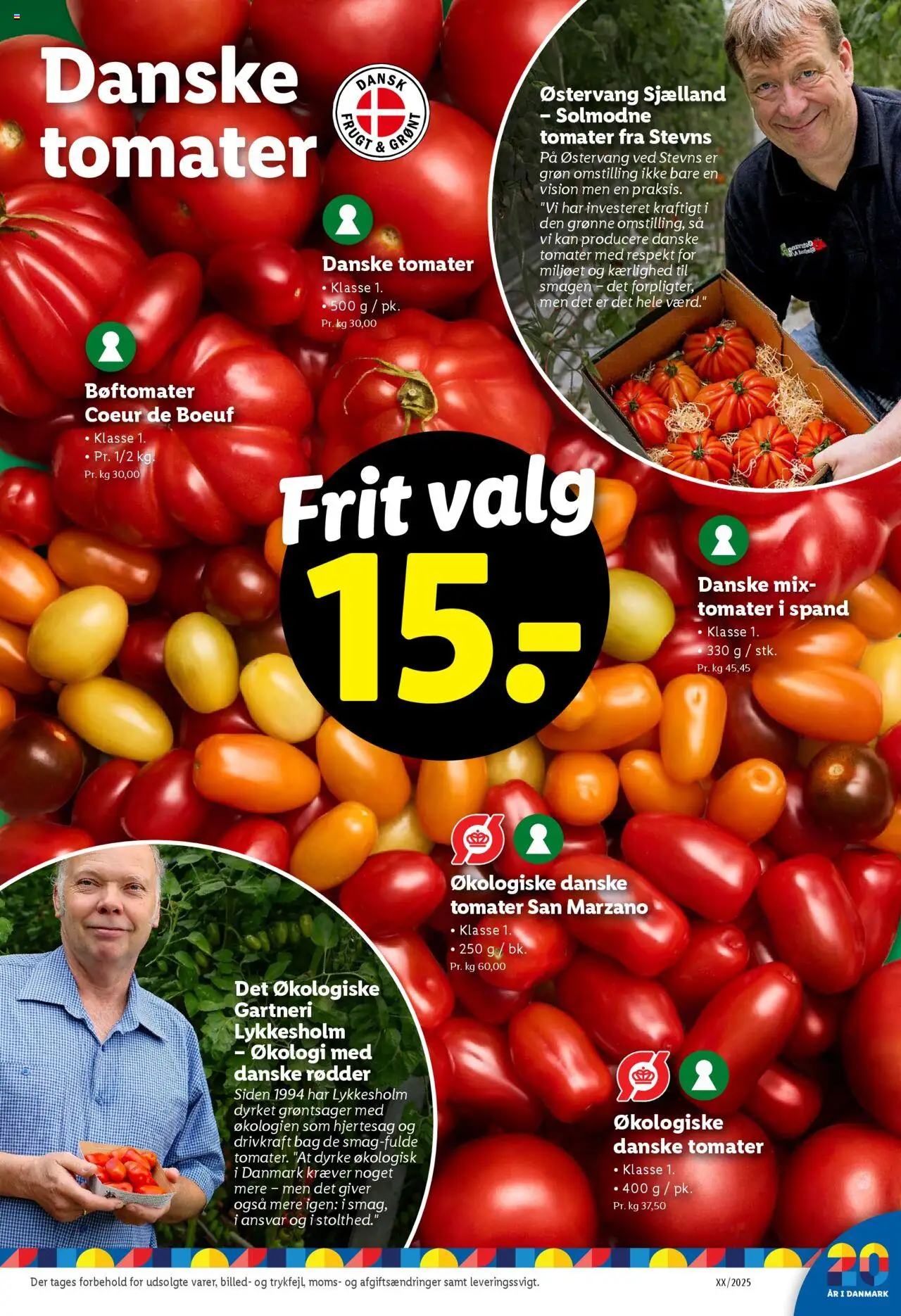 Lidl Tilbudsavis gyldig fra 26.06.2025 | Side: 20 | Produkter: Tomater, Søm