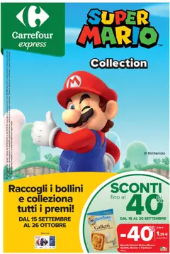 Anteprima del volantino Carrefour Express catalogo valido a partire dal 18.09.2025