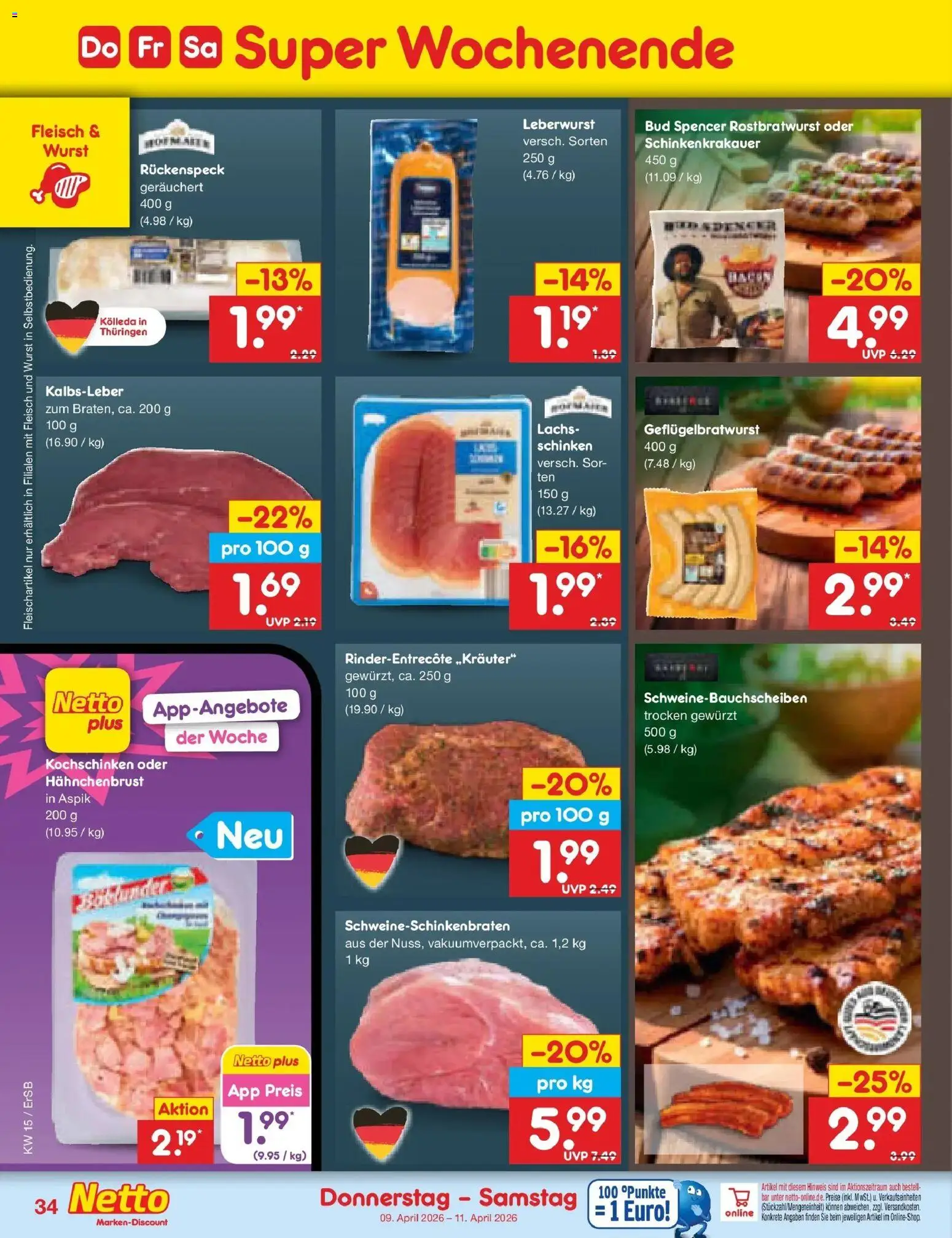 Netto Marken-Discount Prospekt Nordhausen	 – gültig ab 05.04.2026 | Seite: 50