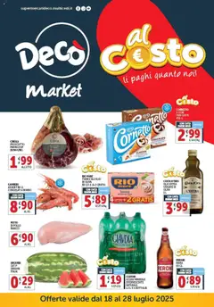 Anteprima del volantino Decò Market - Pomezia catalogo valido a partire dal 18.07.2025
