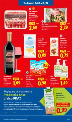 Anteprima del volantino Fin Carré Cioccolato al latte con caramello, Cioccolato al latte con caramello, 100 g confezione valido a partire dal 02.02.2026 | Pagina: 9