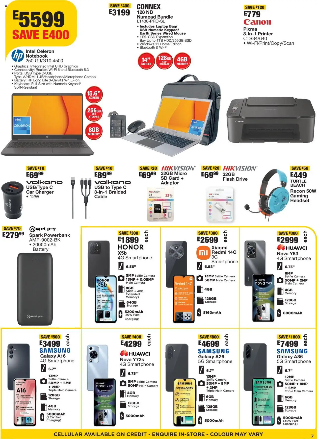 New OK Furniture catalogue – valid from 17.09.2025 | Page: 7 | Products: Printer, Mouse, Keyboard, Camera