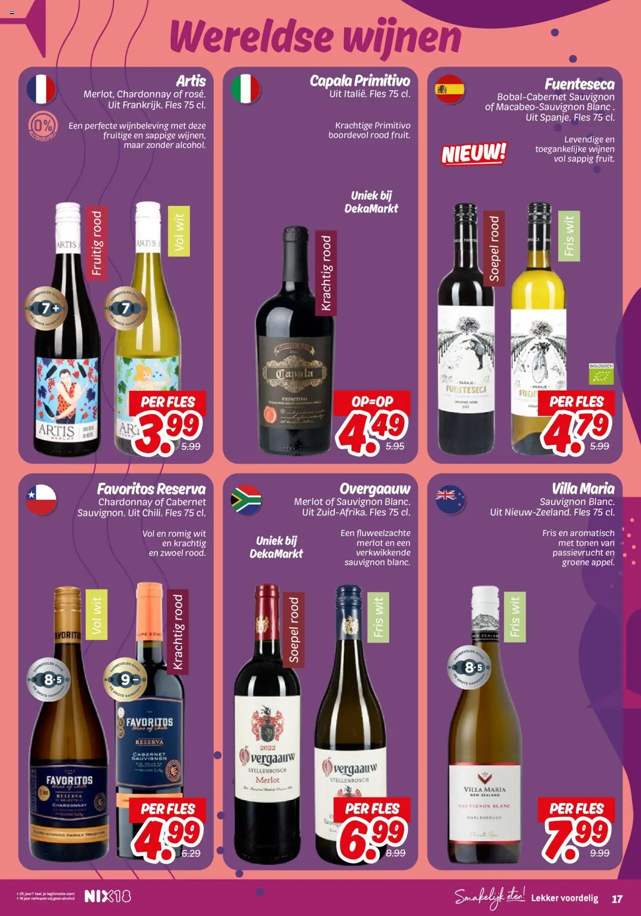 {H1} | Pagina: 17 | Producten: Fles, Alcohol