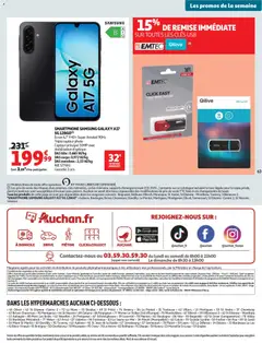 Auchan folder / publicité - Voorbeeld van een folder van Auchan, geldig van 24.03.2026 | Pagina: 65