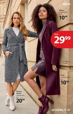 NKD katalog akcije – veljaven od 09.10.2025 | Stran: 7 | Izdelki: Krilo, Majica, Plasc, Obleka