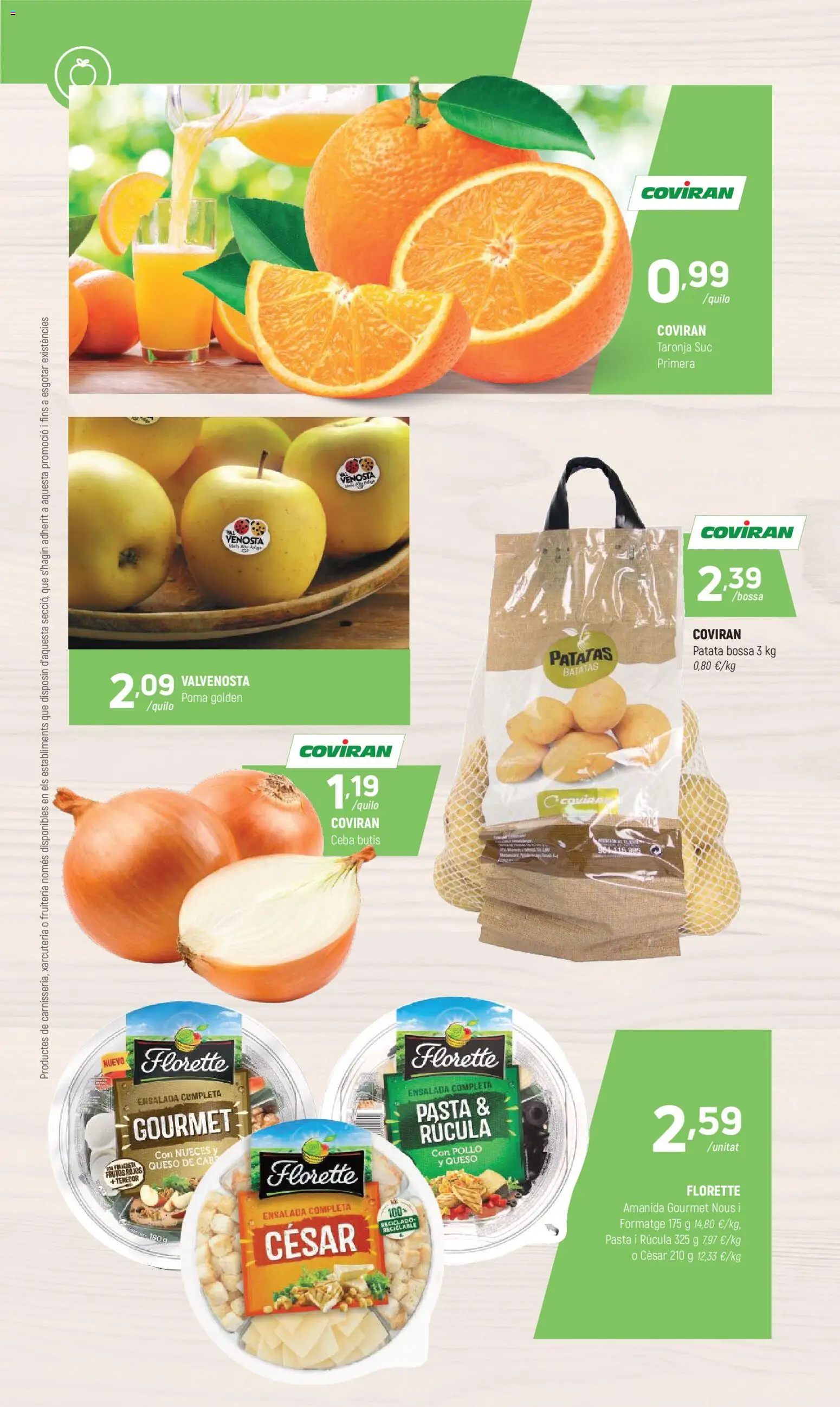 Coviran - Barcelona │ válido desde el 13.01.2026 | Página: 2 | Productos: Queso, Pasta, Ensalada