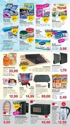 Jawoll Prospekt ab 19.01.2026 gültig | Seite: 5 | Produkte: Finish, Waschmittel, Spülmaschinentabs, Heißluftfritteuse