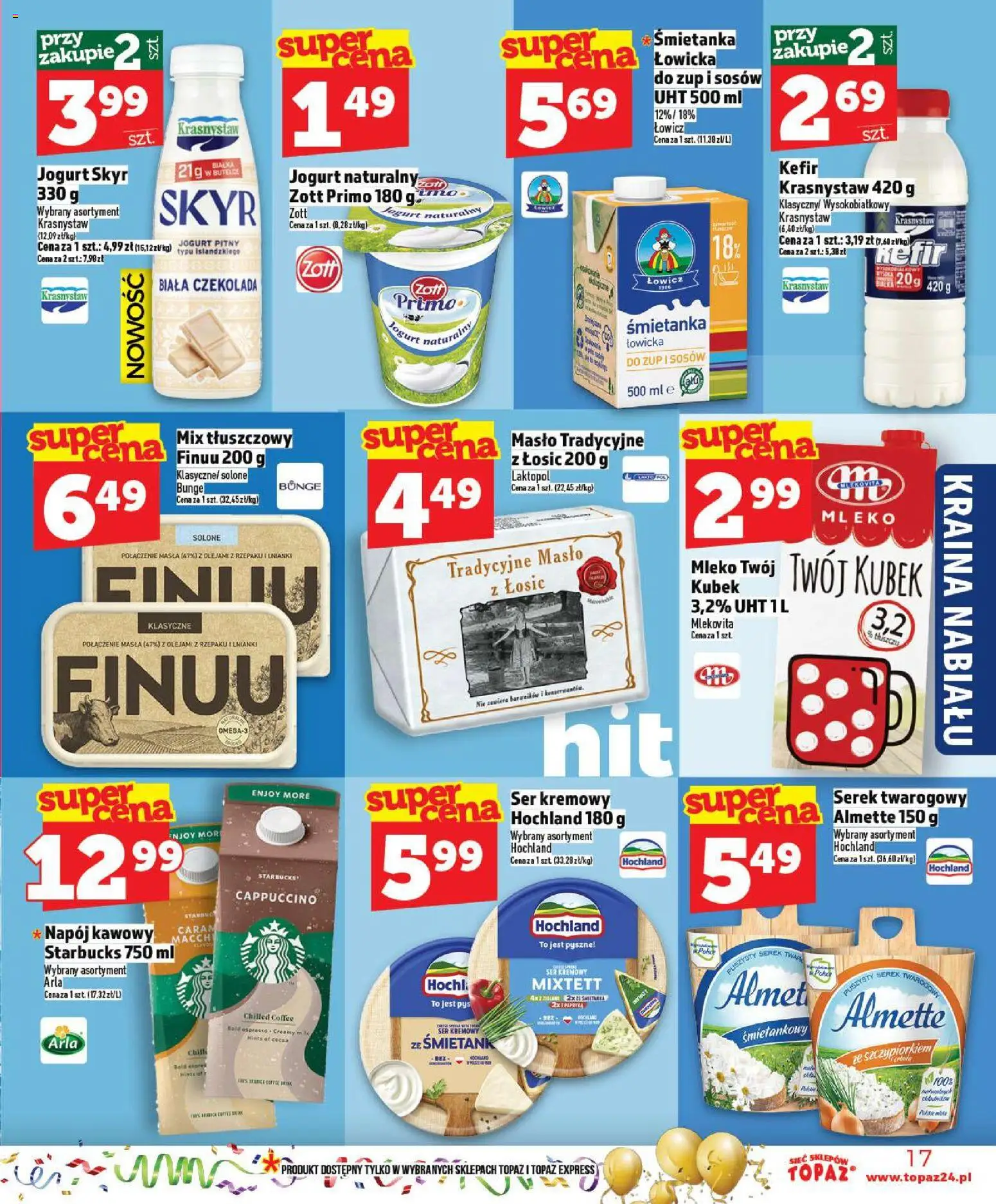 Topaz Gazetka MAZ od 27.12.2025 | Strona: 17