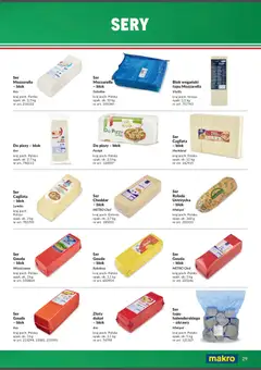 Pogląd oferty "Makro Gazetka - Italia" - ważna od 01.02.2026 | Strona: 29 | Produkty: Rolada, Sery, Pizza, Mozzarella