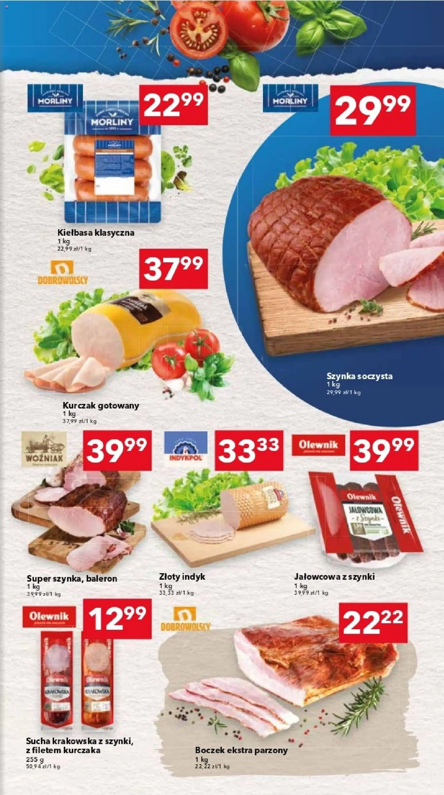 Lewiatan gazetka - Warszawa od 12.02.2026 | Strona: 5 | Produkty: Kiełbasa, Kurczak, Szynka, Boczek