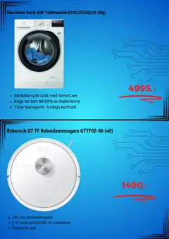 Elgiganten erbjudanden - Förhandsvisning av reklamblad från butik Elgiganten aktuell från 02.03.2026 | Sida: 2 | Produkter: Robotdammsugare, Tvättmaskin