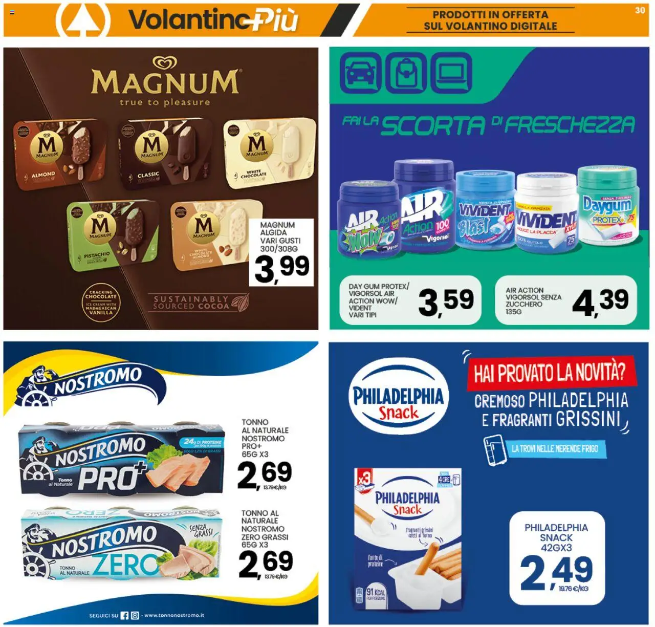 Volantino Interspar del 18.08.2025 | Pagina: 30 | Prodotti: Zucchero, Tonno, Grissini, Forno