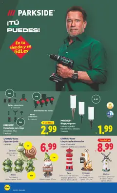 Lidl catálogo de bazar MAD │ válido desde el 07.07.2025 | Página: 10 | Productos: Farol, Lámpara