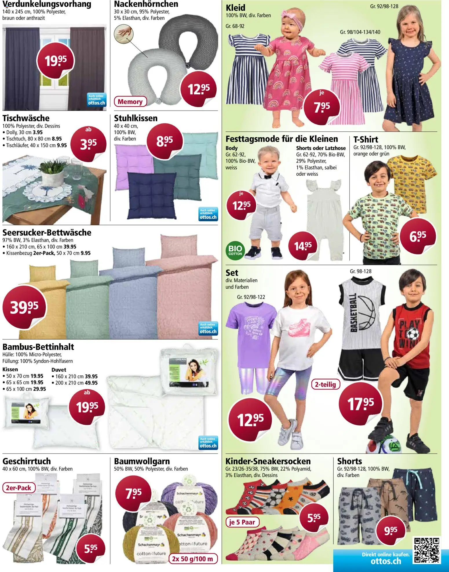 Otto's aktionen – gültig ab 22.04.2026 | Seite: 5 | Produkte: Kissen, Basketball, Kleid, Hülle