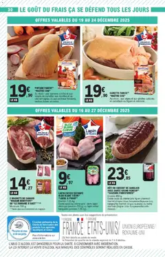 E.Leclerc - Prévisualisation de E.Leclerc catalogue semaine 51 valide à partir de 16.12.2025 | Page: 30 | Produits: Poireaux, Pintade, Viande, Magrets de canard