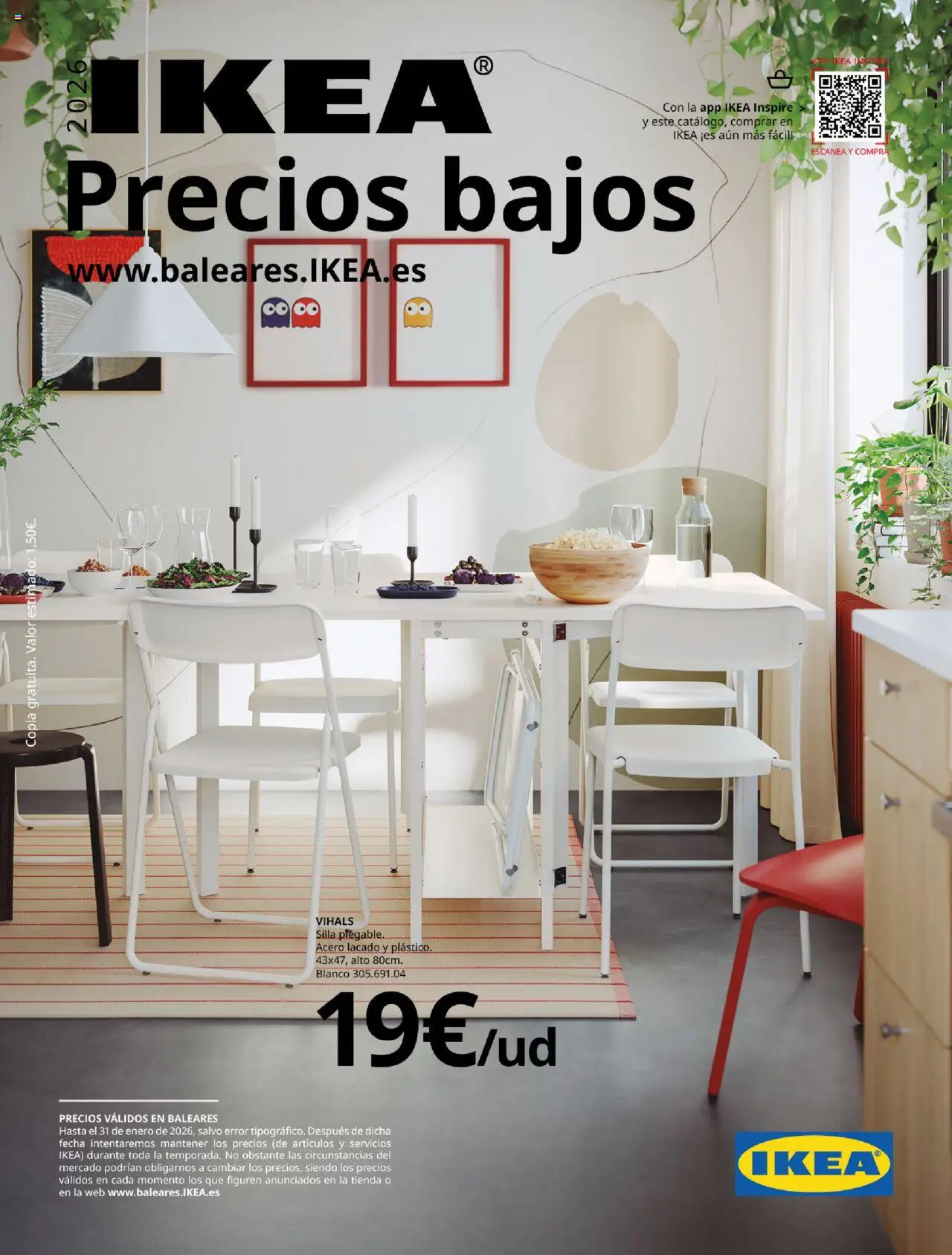 Catálogo IKEA Precios bajos.  │ válido desde el 01.09.2025 | Página: 1 | Productos: Silla