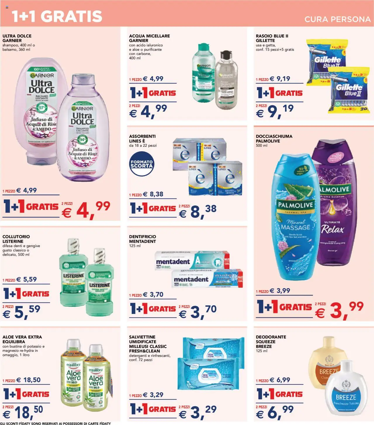 Volantino Esselunga S del 28.08.2025 | Pagina: 12 | Prodotti: Deodorante, Dentifricio, Collutorio, Acqua