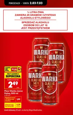 Náhled letáku Biedronka Polsko leták od 02.03.2026 | Strana: 14 | Produkty: Karty