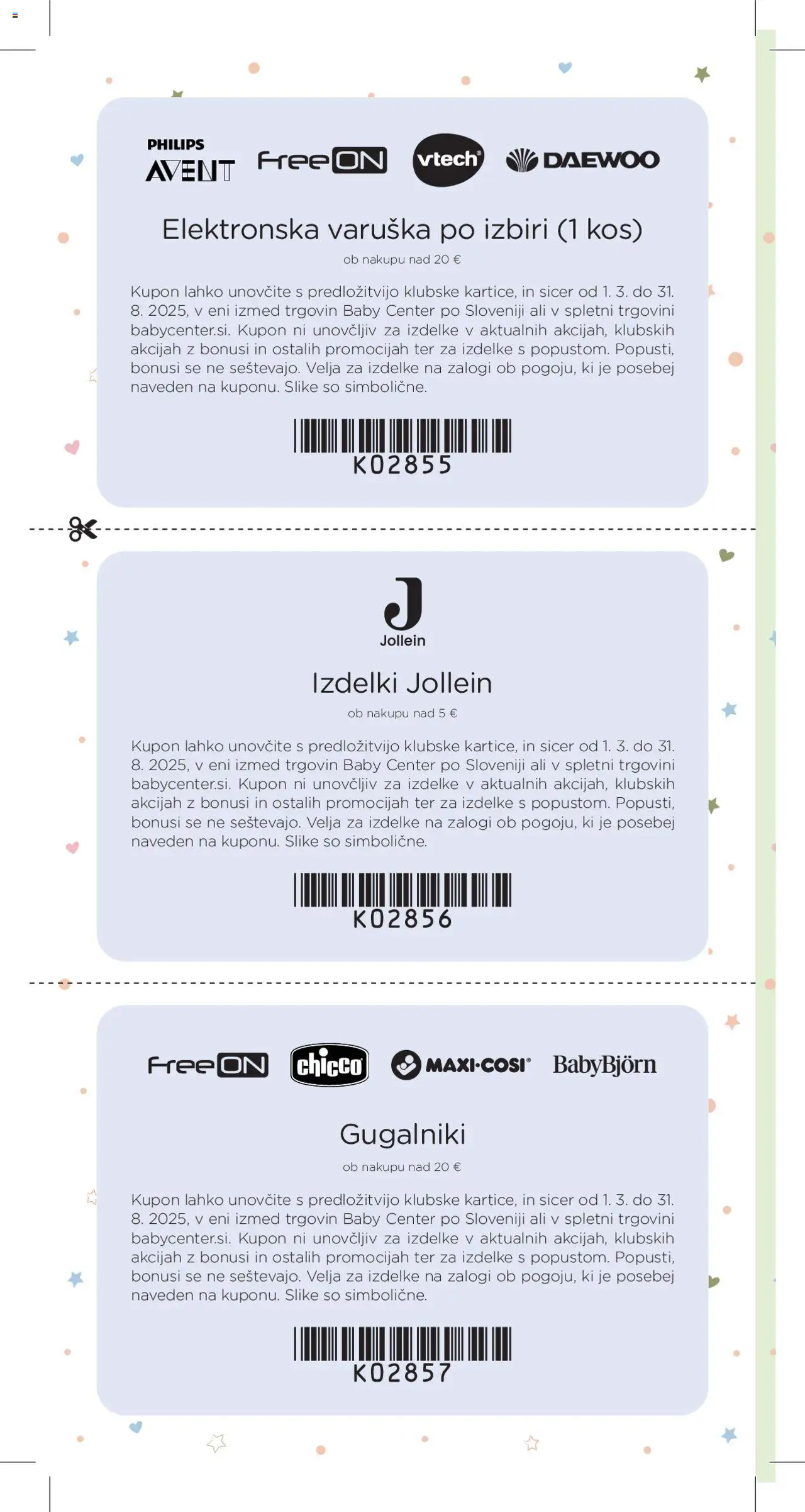 Baby center katalog nosečka │ velja od 01.07.2025 | Stran: 40 | Izdelki: Kos