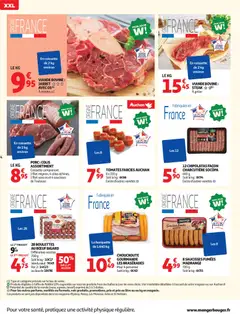 Auchan - Prévisualisation de Auchan prospectus valide à partir de 02.01.2026 | Page: 4 | Produits: Viande, Porc, Tomates, Viande bovine