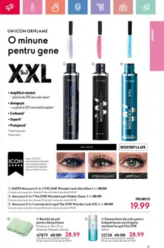 Oriflame catalog 12 2025 – valabil de la 20.08.2025 | Pagină: 61 | Produse: Demachiant, Machiaj, Demachiant de ochi, Apă