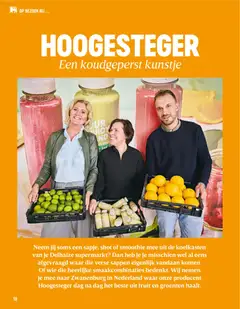 Delhaize Magazine - Voorbeeld van een folder van Delhaize, geldig van 23.01.2026 | Pagina: 18 | Producten: Fruit, Groenten