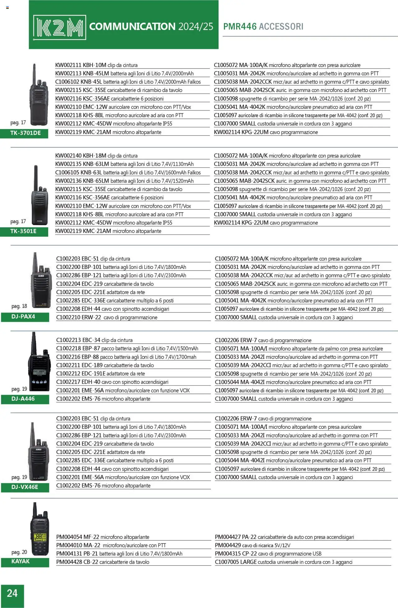 Volantino GBC del 31.05.2025 | Pagina: 24 | Prodotti: Cintura, Cavo, Presa, Caricabatterie