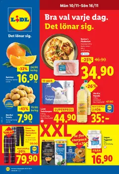 Lidl - erbjudanden - Förhandsvisning av reklamblad från butik Lidl aktuell från 10.11.2025
