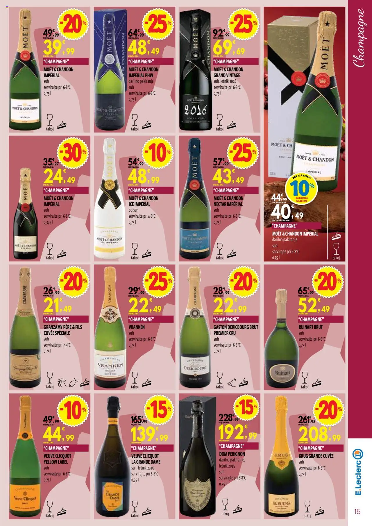 Novi E.leclerc katalog ponudbe – veljaven od 14.10.2025 | Stran: 15