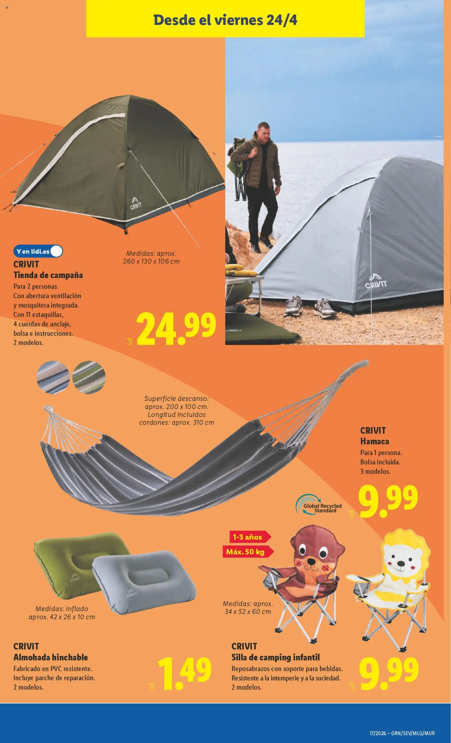 Lidl folleto de bazar │ válido desde el 20.04.2026 | Página: 25 | Productos: console Nintendo Switch, Bolsa, Almohada, Silla