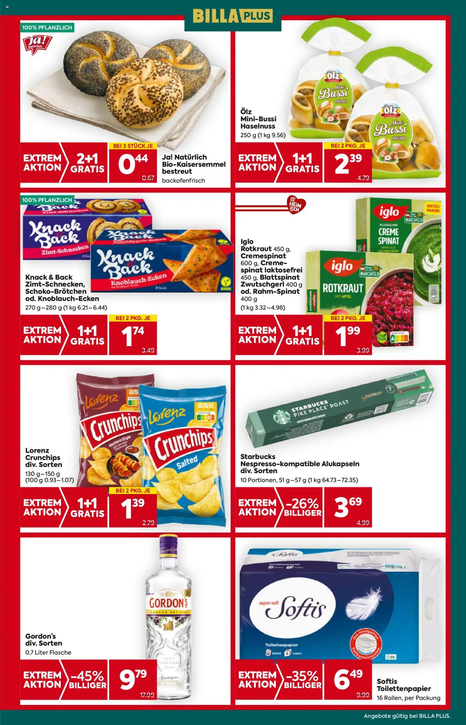 Billa Plus Flugblatt - Steiermark gültig ab 04.12.2025 | Seite: 5 | Produkte: Creme, Äpfel