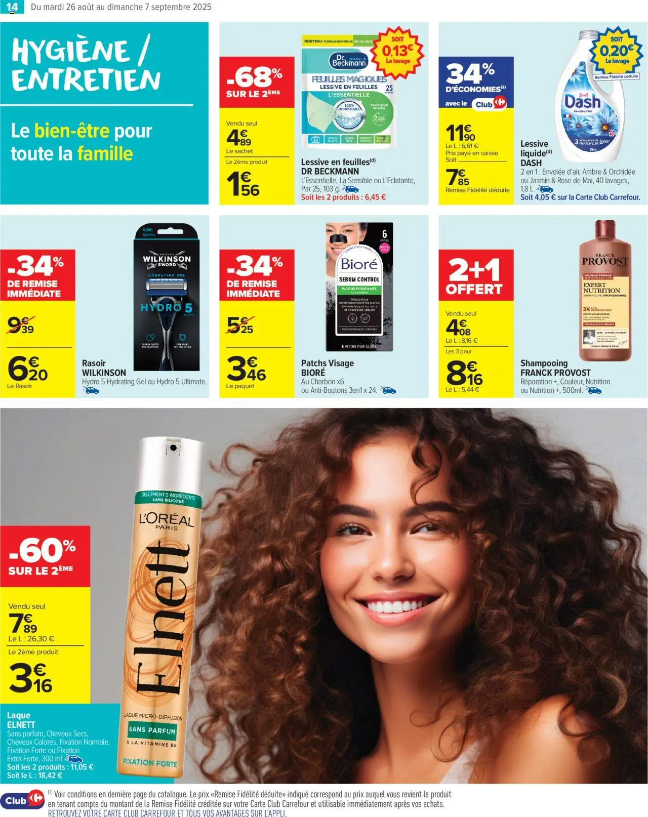  | Page: 16 | Produits: Lenor, Rasoir, Parfum, Lessive