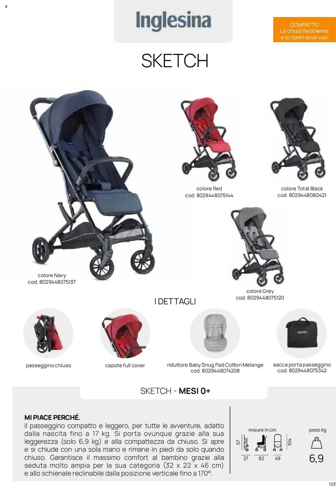 Volantino Prenatal del 01.01.2025 | Pagina: 24 | Prodotti: Passeggino