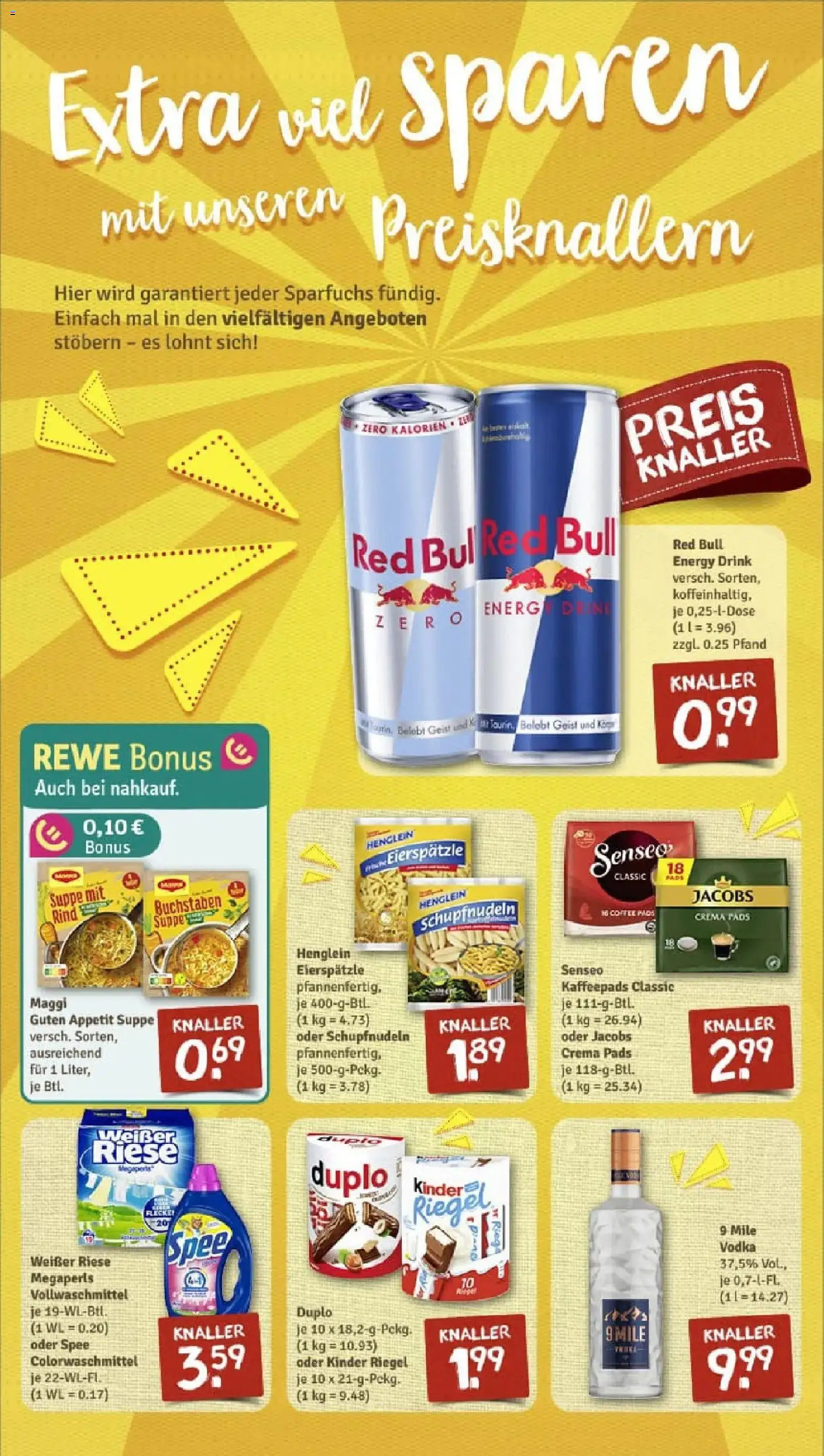 Rewe prospekt Mannheim	 – gültig ab 11.01.2026 | Seite: 2 | Produkte: Kaffeepads, Maggi, Energy, Spee