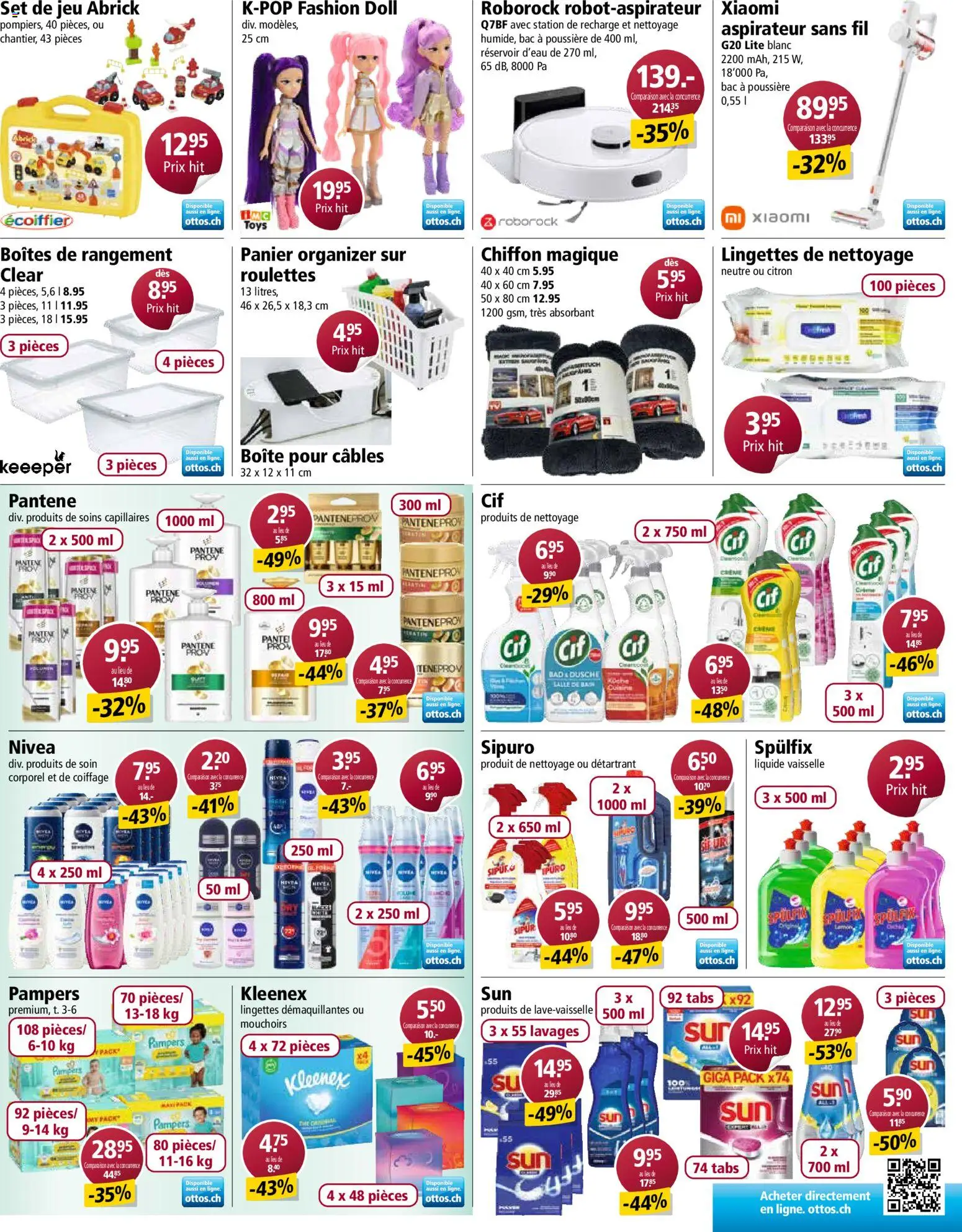 Otto's aktionen FR – gültig ab 14.04.2026 | Seite: 3 | Produkte: Bad, Dusche, Xiaomi, Pampers