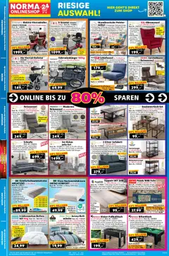 Norma Prospekt 	 ab 06.10.2025 gültig | Seite: 18 | Produkte: Hocker, Esstisch, Kopfkissen, Jeans