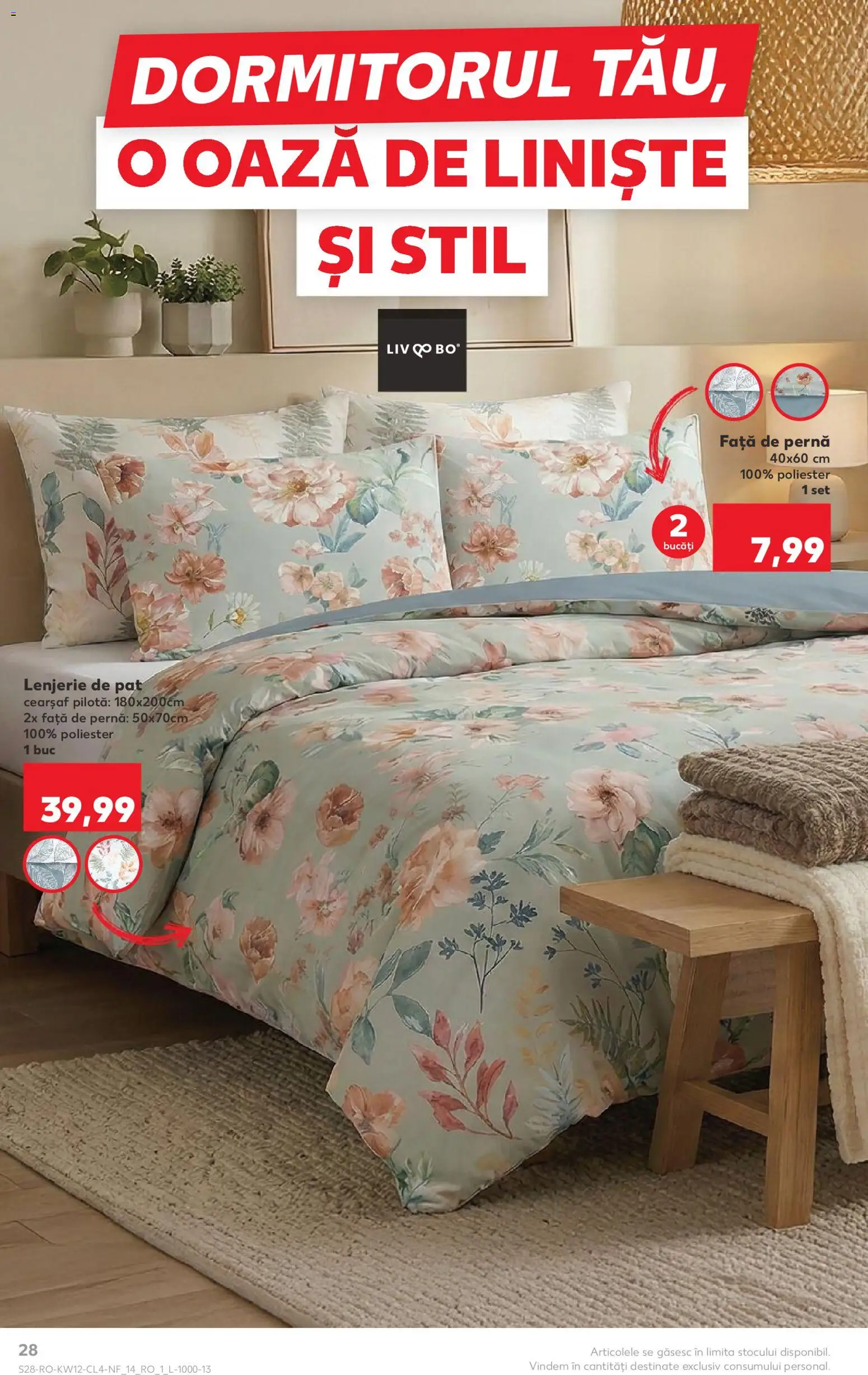 Kaufland RO akciós ujság - amely érvényes a következő dátumtól: 18.03.2026 | Oldal: 28