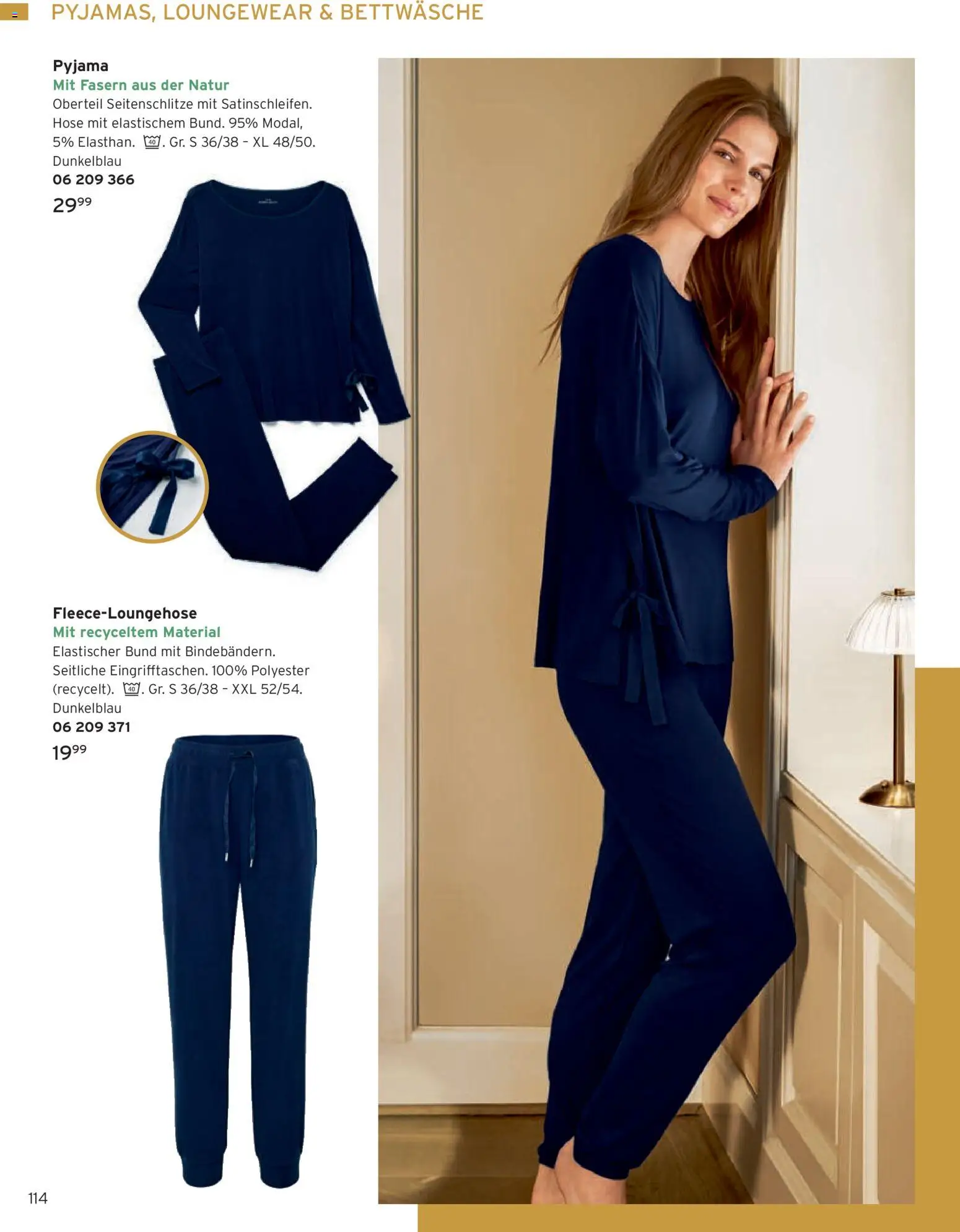 Tchibo Katalog Advent 2025 – gültig ab 14.11.2025 | Seite: 114 | Produkte: Bettwäsche, Hose, Pyjama