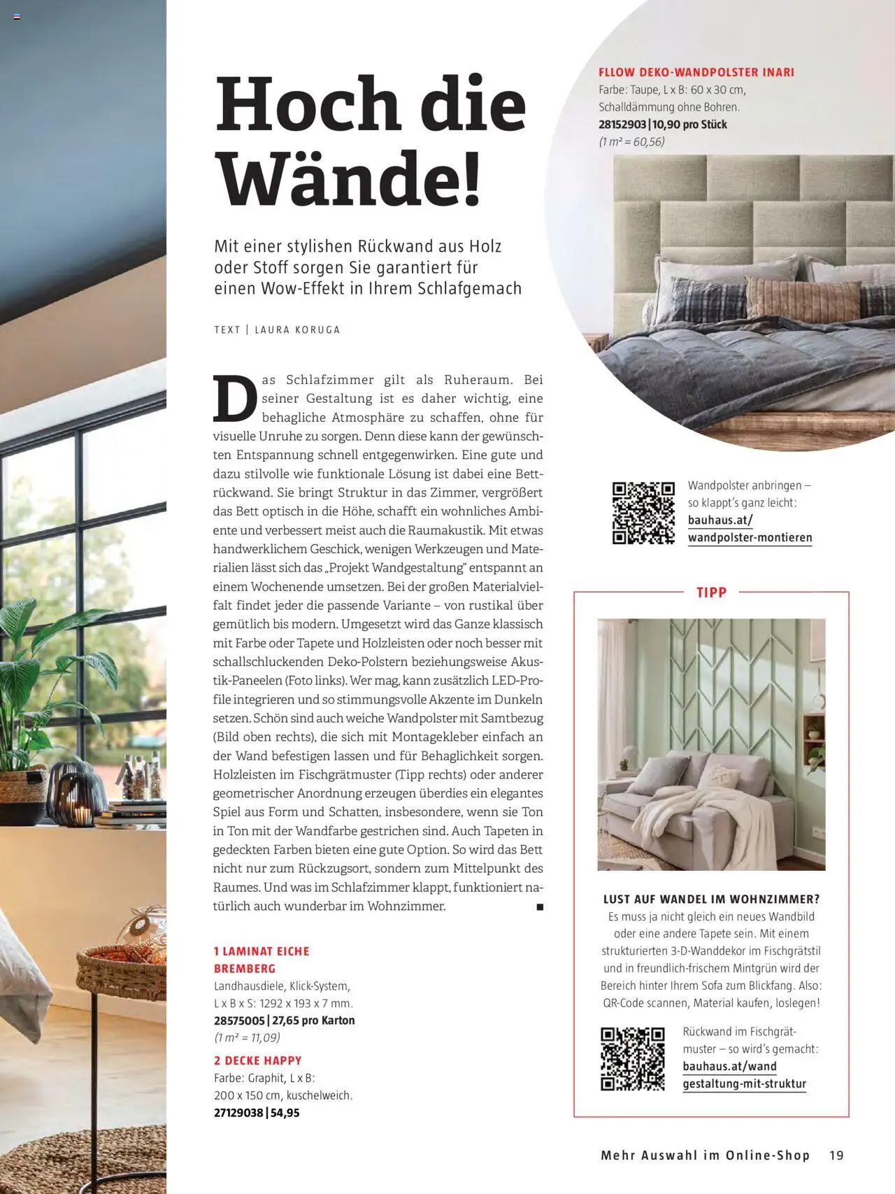 Bauhaus Passt! gültig ab 01.10.2025 | Seite: 19 | Produkte: Spiel, Bett, Decke, Sofa