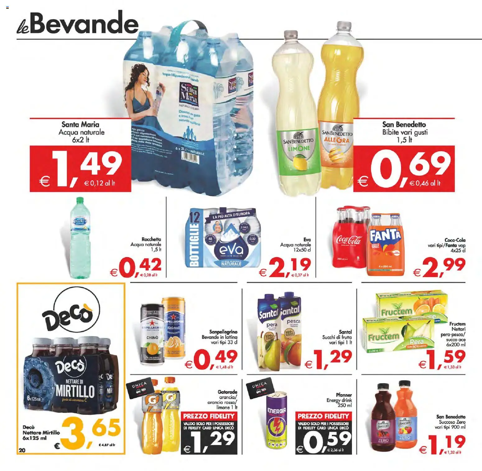 Volantino Decò del 24.10.2025 | Pagina: 23 | Prodotti: Limone, Bibite, Fanta, Coca Cola