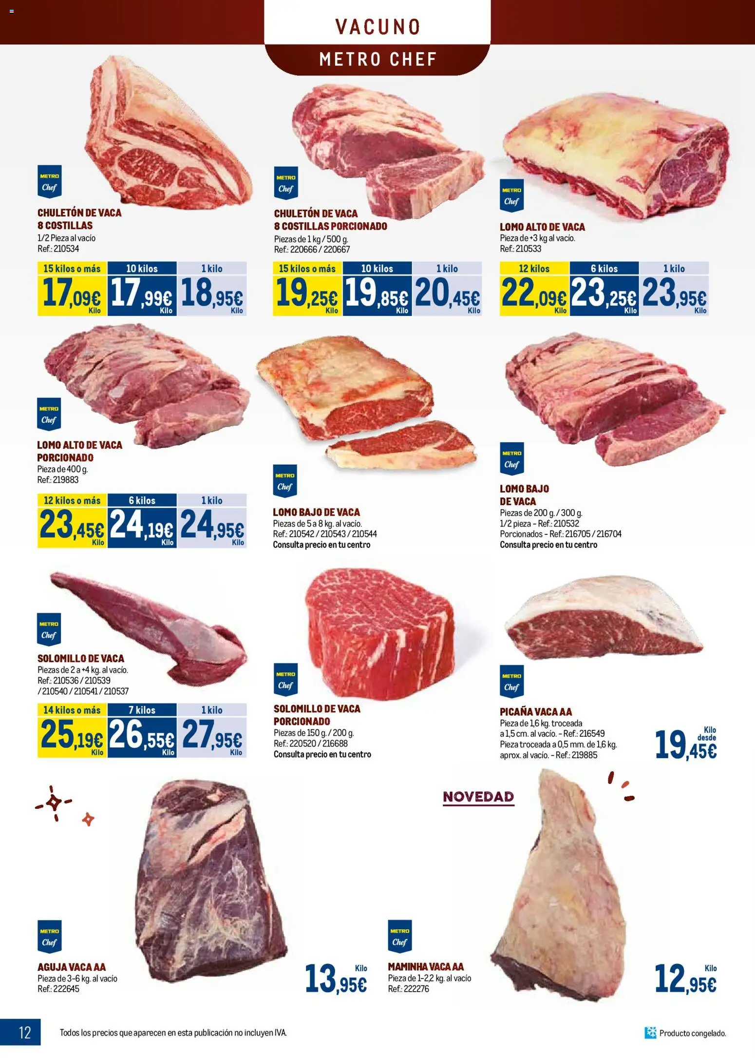 Makro - Especial Carnes Península │ válido desde el 03.11.2025 | Página: 12