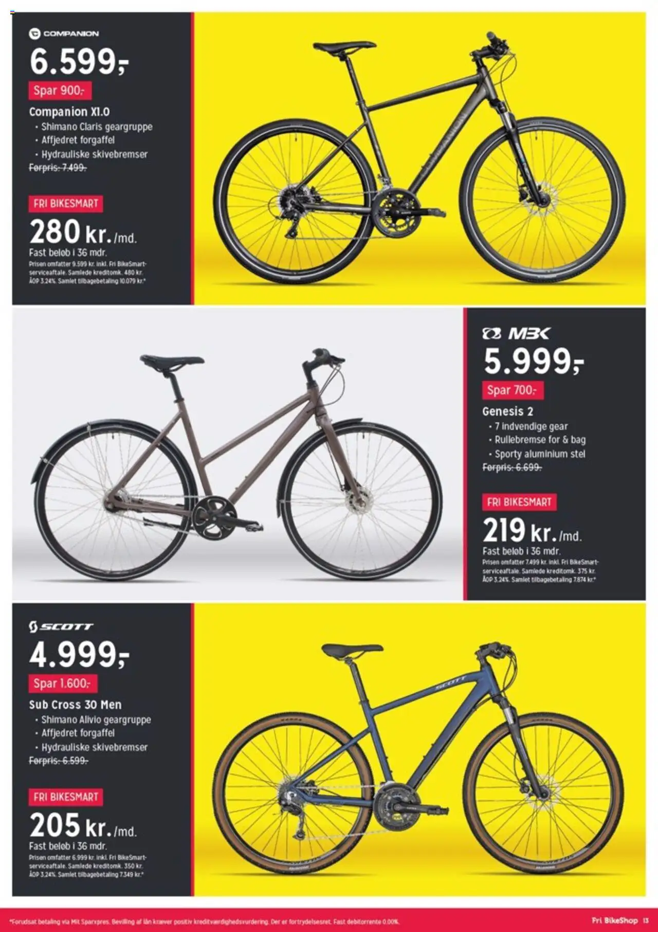 Fri BikeShop Tilbudsavis gyldig fra 14.08.2025 | Side: 13