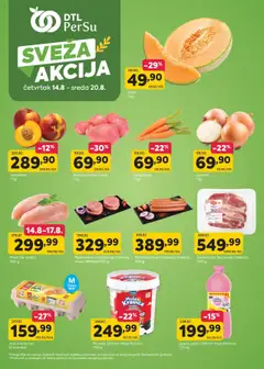 PerSu sveža akcija - pregled PerSu kataloga - važi od 14.08.2025