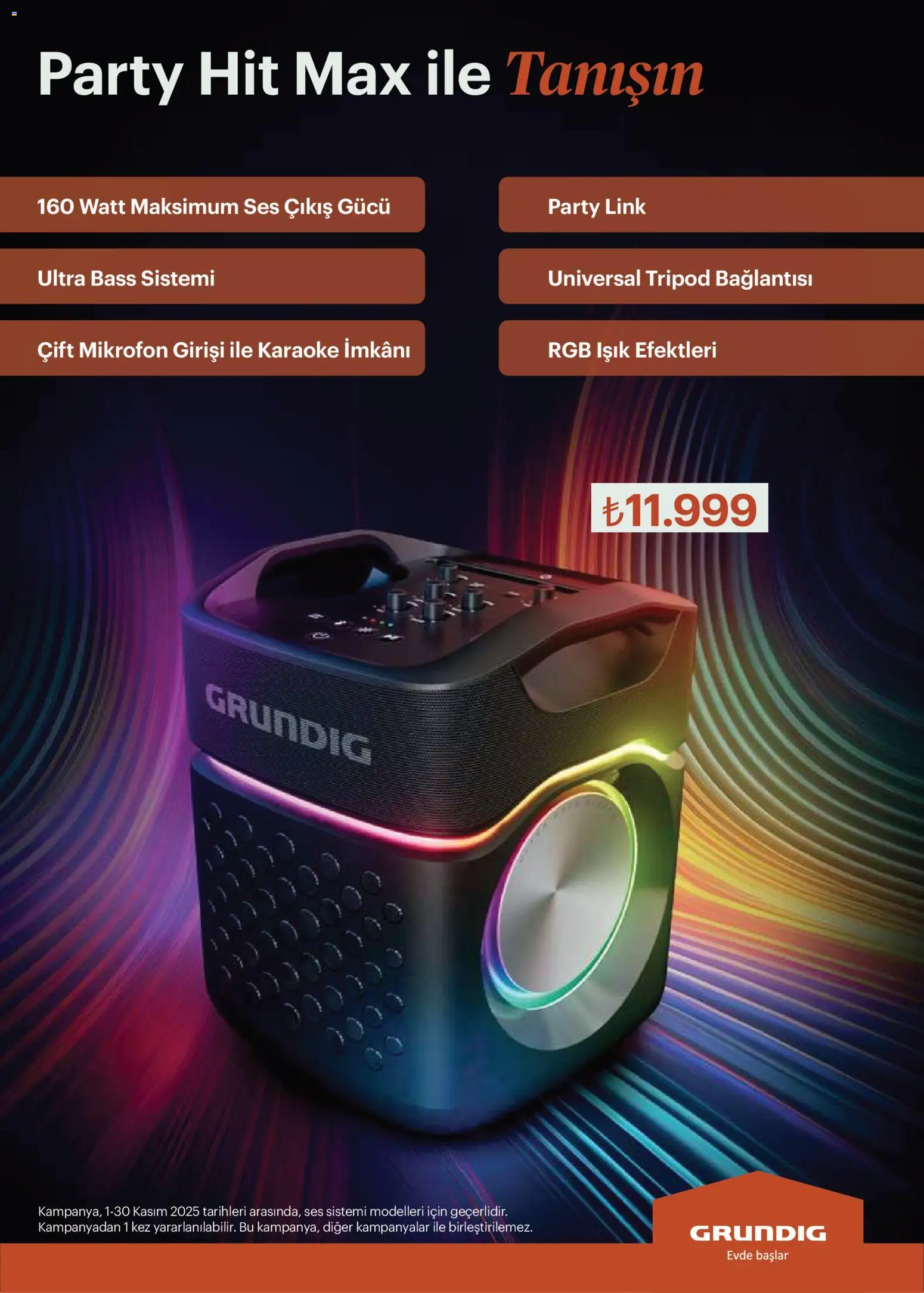 Arçelik Katalog - 16.11.2025 tarihinden itibaren geçerlidir | Sayfa: 104 | Ürünler: Ses, Mikrofon