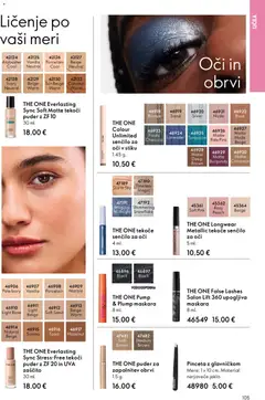 Oriflame katalog akcije – veljaven od 01.04.2026 | Stran: 105 | Izdelki: Toast, Puder, Sencilo za oci, Senčilo