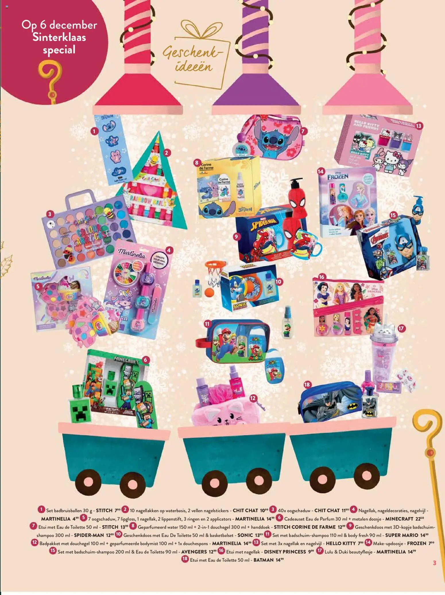 {H1} | Pagina: 3 | Producten: Etui, Eau de toilette, Nagellak, Shampoo