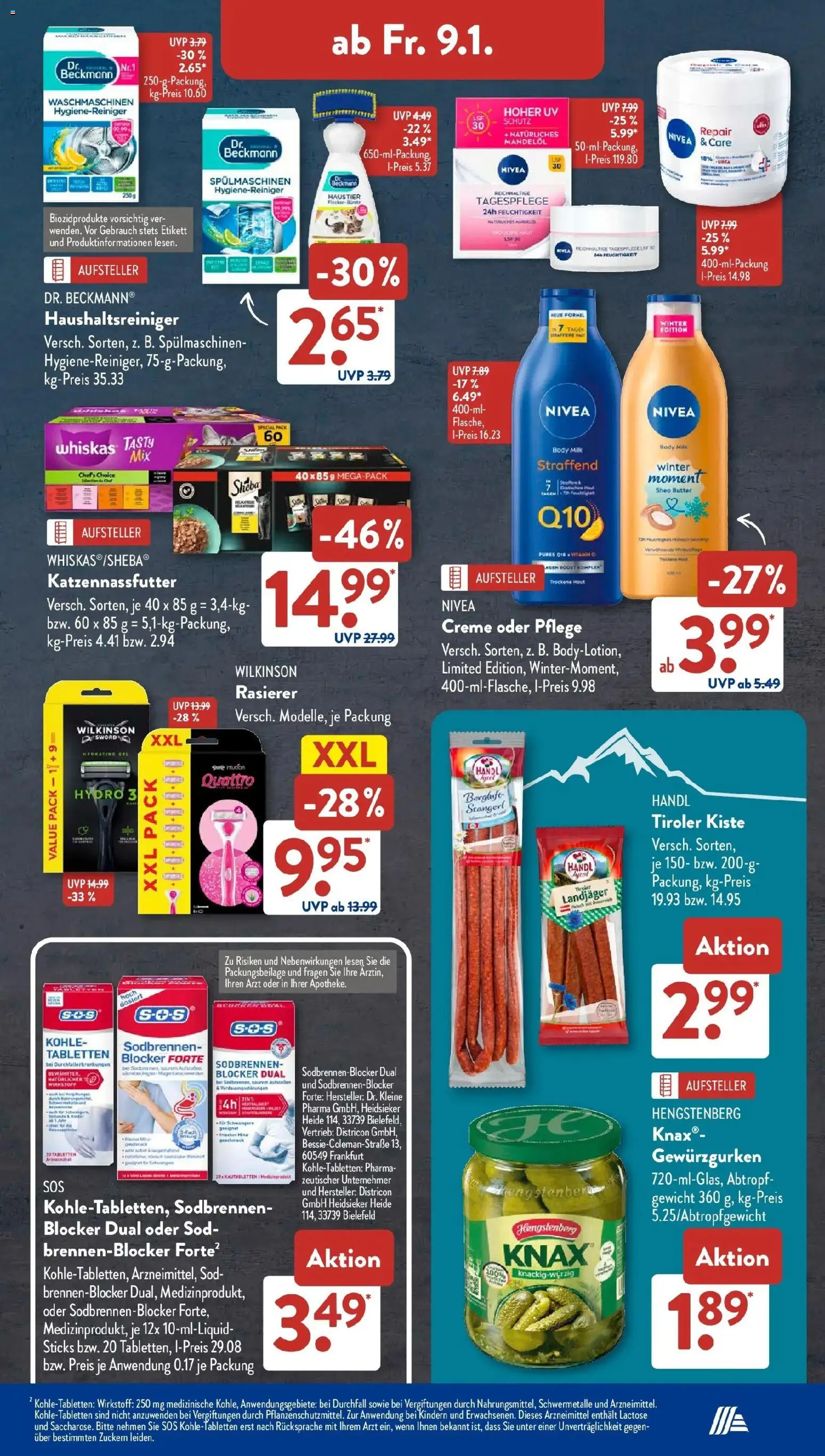 Aldi Süd - Aldi Süd: Wochenangebote – gültig ab 04.01.2025 | Seite: 27 | Produkte: Sheba, Butter, Creme, Whiskas