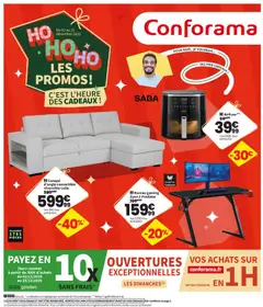 Conforama - Prévisualisation de Conforama catalogue ho ho ho valide à partir de 02.12.2025